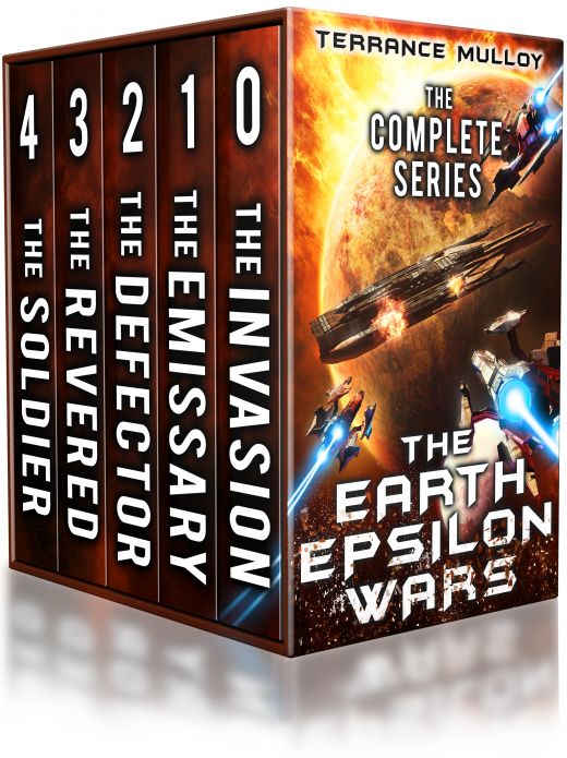 The Earth Epsilon Wars: The Complete Series: (A Military Sci-Fi Box Set: Books 0-4)