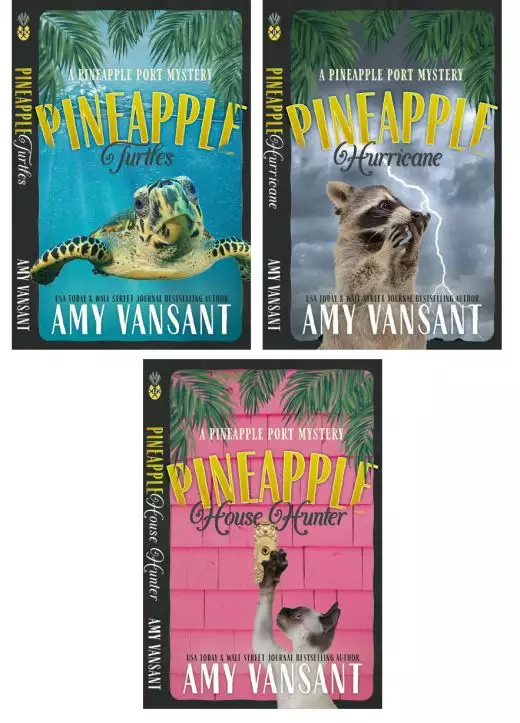 Pineapple Pack IV - Pineapple Port Mysteries Books 10-12