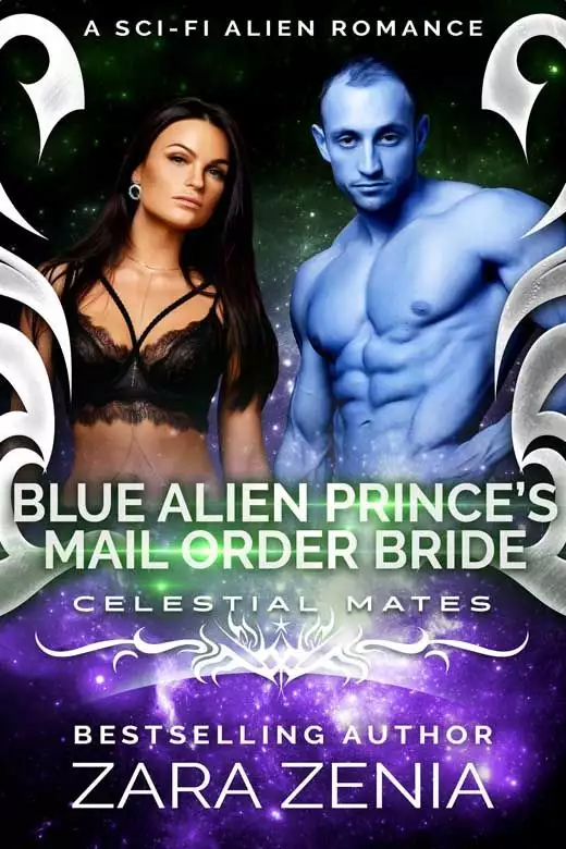 Blue Alien Prince's Mail-order Bride: A Sci-fi Alien Romance