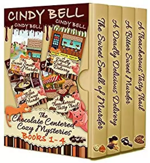 Chocolate Centered Cozy Mysteries Books 1 - 4