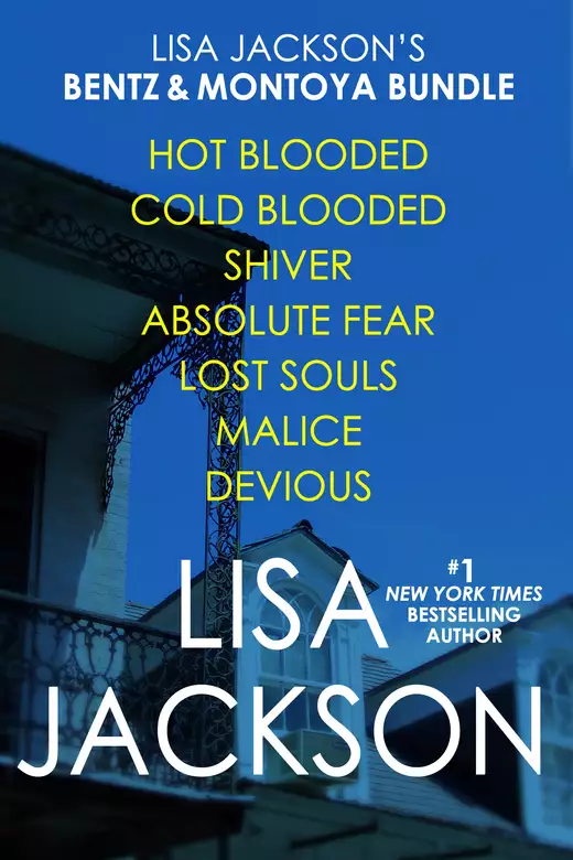 Lisa Jackson's Bentz & Montoya Bundle: Shiver, Absolute Fear, Lost Souls, Hot Blooded, Cold Blooded, Malice & Devious
