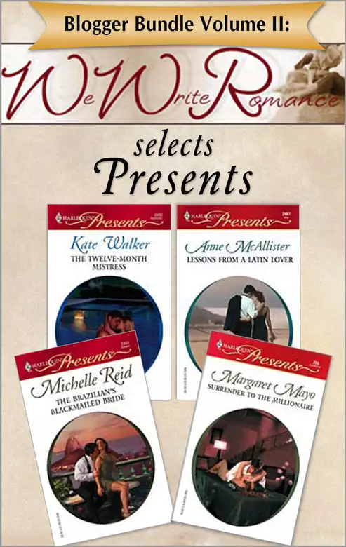 Blogger Bundle Volume II: WeWriteRomance.com Selects Presents