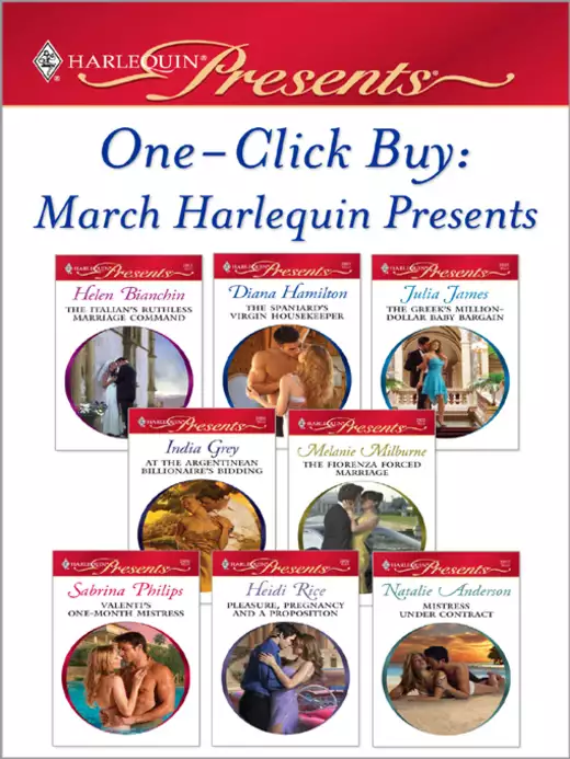 One-Click Buy: March 2009 Harlequin Presents