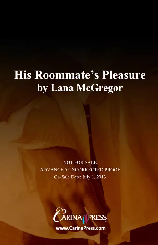 His Roommate's Pleasure