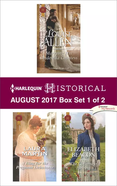 Harlequin Historical August 2017 - Box Set 1 of 2