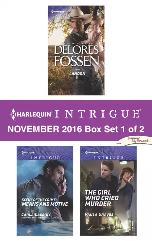 Harlequin Intrigue November 2016 - Box Set 1 of 2