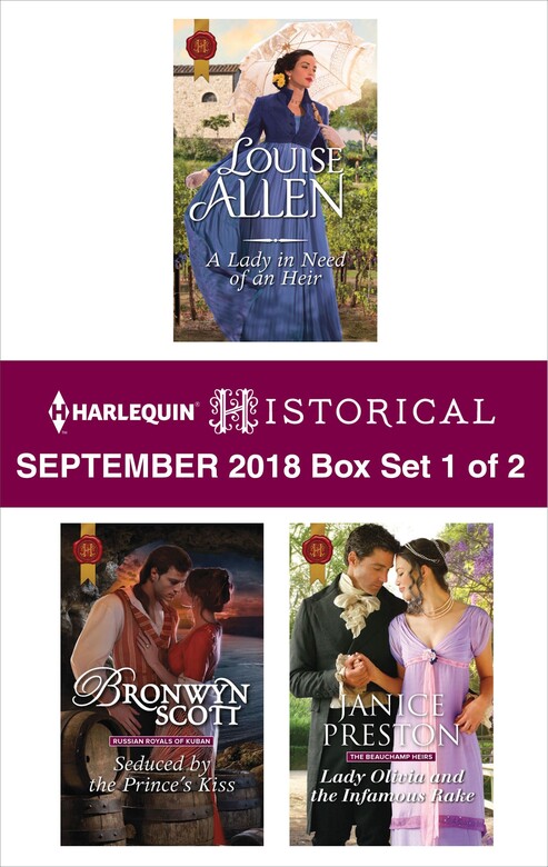 Harlequin Historical September 2018 - Box Set 1 of 2