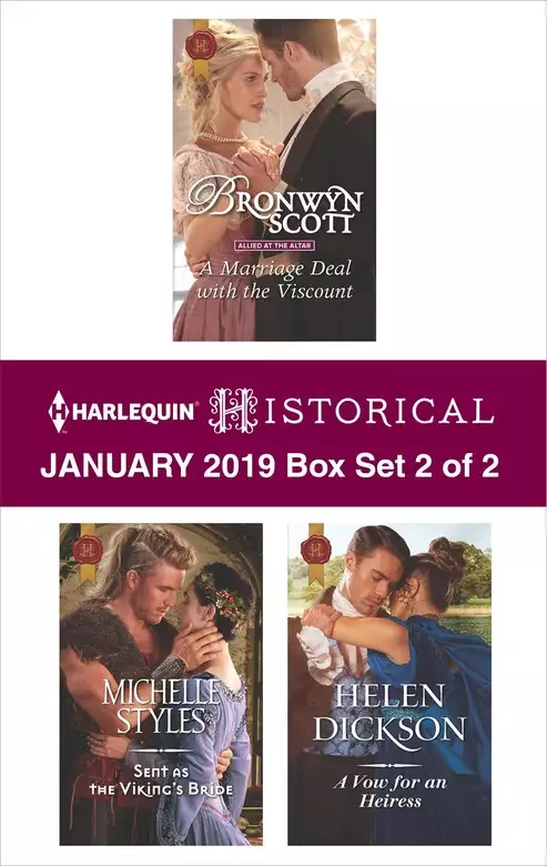 Harlequin Historical January 2019 - Box Set 2 of 2