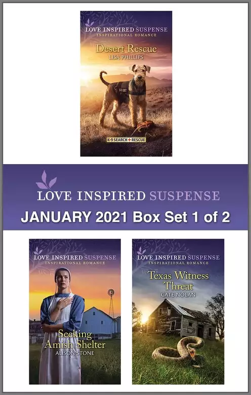 Harlequin Love Inspired Suspense January 2021 - Box Set 1 of 2