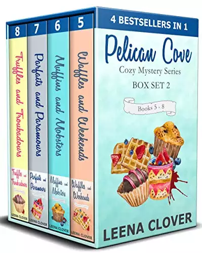 Pelican Cove Cozy Mystery Series Box Set 2: Books 5-8 in Pelican Cove Cozy Mysteries