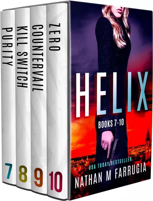 Helix: Books 7-10: A Technothriller Series