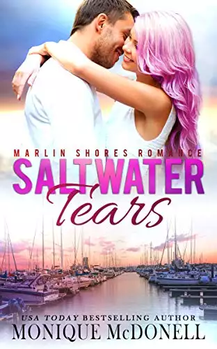 Saltwater Tears -Marlin Shores Book 2: A small town friends to lovers sweet romance