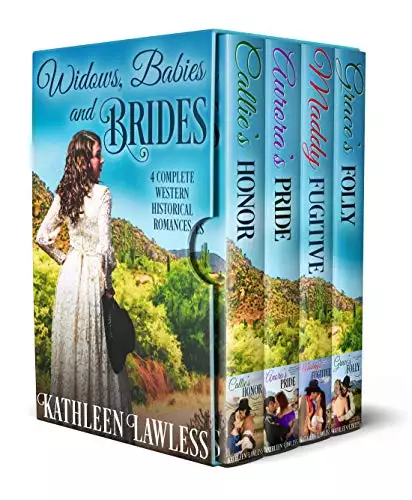 Widows, Babies and Brides: 4 Complete Western Historical Romances