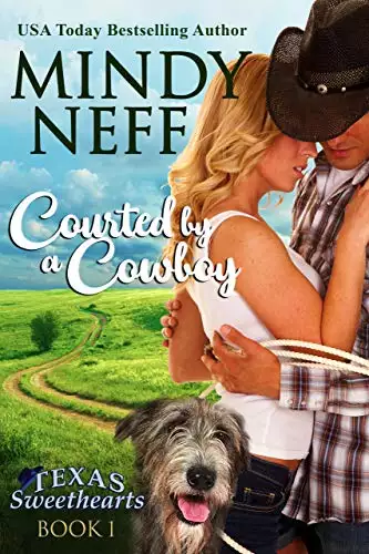 Courted by a Cowboy: Small Town Contemporary Romance