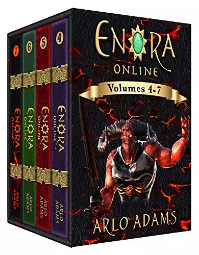 Enora Online Boxed Set Volumes 4-7: A LitRPG GameLit Fantasy Adventure