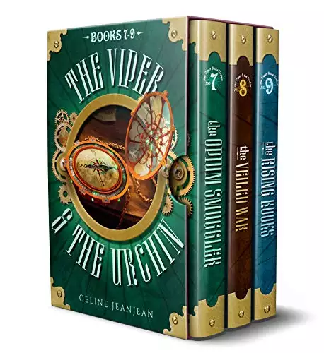 The Viper and the Urchin Books 7-9: Quirky Steampunk Fantasy