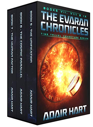 The Evaran Chronicles Box Set: Books 7-9: Time Travel Adventure Series