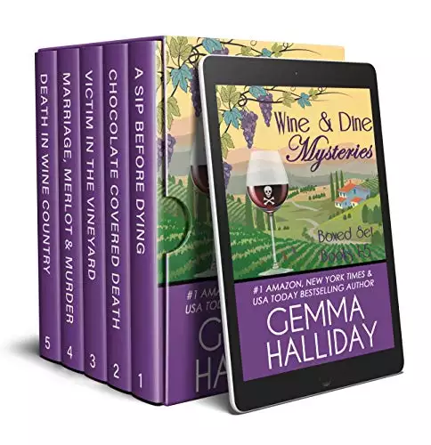 Wine & Dine Mysteries Boxed Set (Books 1-5)