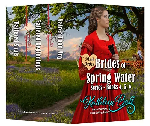 Mail Order Brides of Spring Water Series Books 4-6: Christian Historical Western Romance