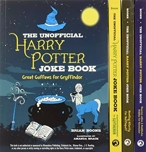 Unofficial Harry Potter Joke Book 4-Book Box Set