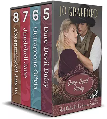 Mail Order Brides Rescue Series Box Set Books 5 - 8: A Sweet, Western, Mail-Order Bride Romantic Suspense Series