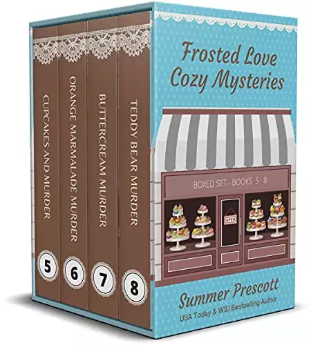 Frosted Love Cozy Mysteries: Books 5 - 8