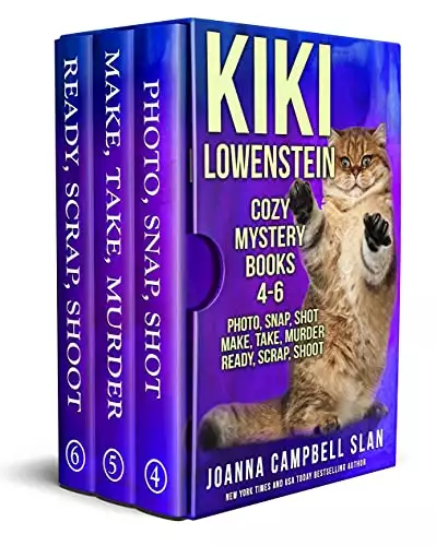 Kiki Lowenstein Cozy Mystery Books 4-6: Photo, Snap, Shot; Make, Take, Murder; and Ready, Scrap, Shoot