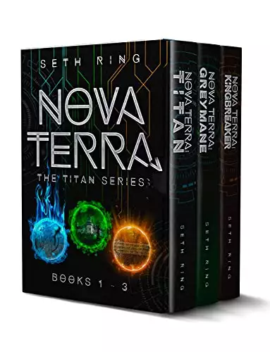 The Titan Series Omnibus : Nova Terra Box Set - Books 1 - 3 - A GameLit/LitRPG Adventure