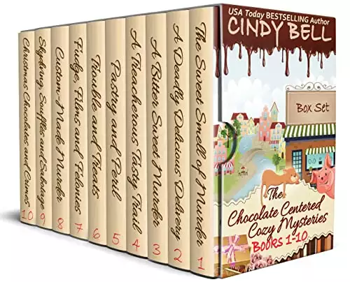 Chocolate Centered Cozy Mysteries Box Set Books 1 - 10