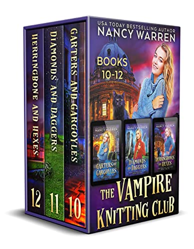 Vampire Knitting Club Boxed Set Books 10-12: Paranormal Cozy Mystery