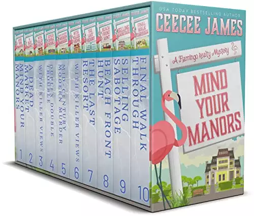Flamingo Realty Cozy Mystery Ultimate Book Box Set 1-10: CeeCee James Books Cozy Mystery Box Sets