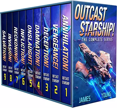 Outcast Starship: The Complete Series (Books 1-9) (Complete Series Box Sets)