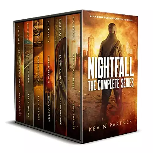Nightfall: The Complete Series: A 6-book Post-Apocalyptic Survival Thriller