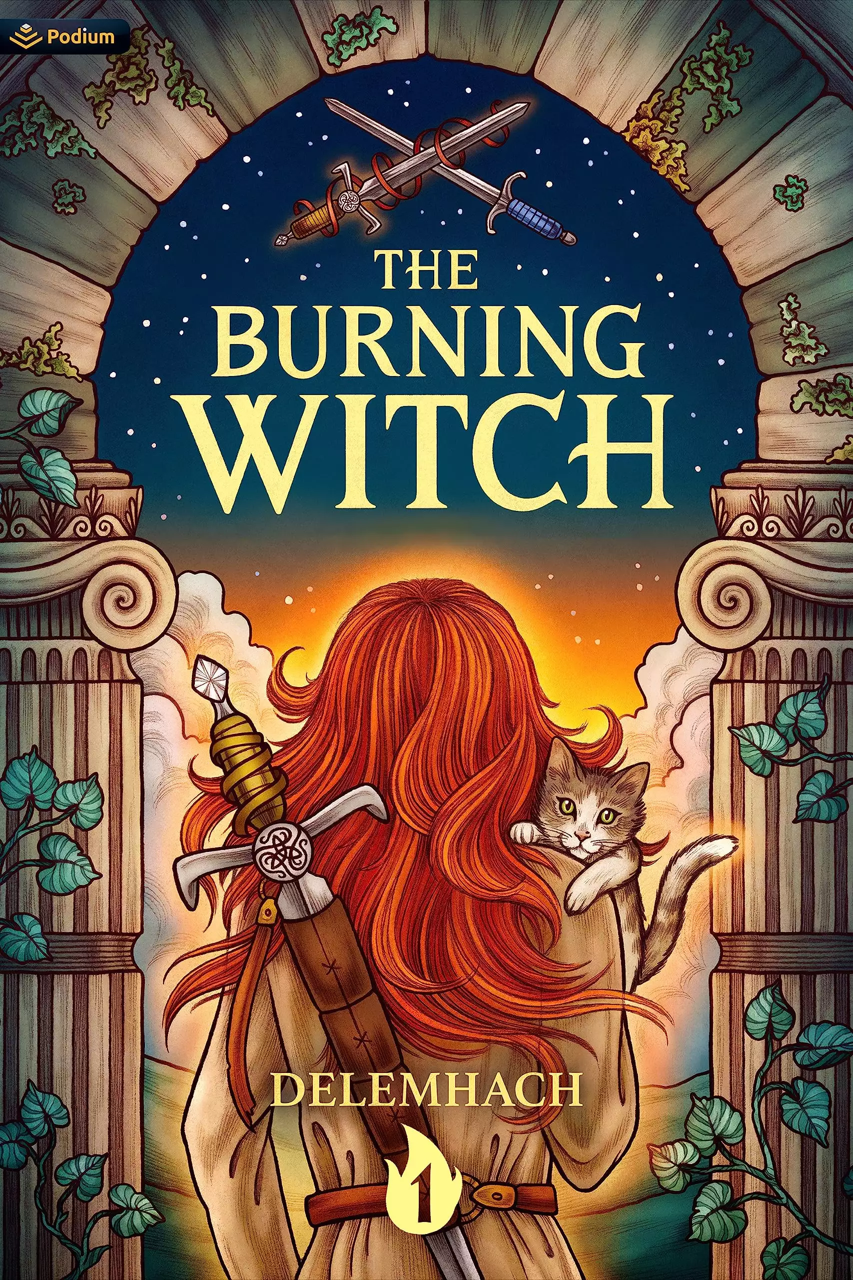 The Burning Witch: A Humorous Romantic Fantasy