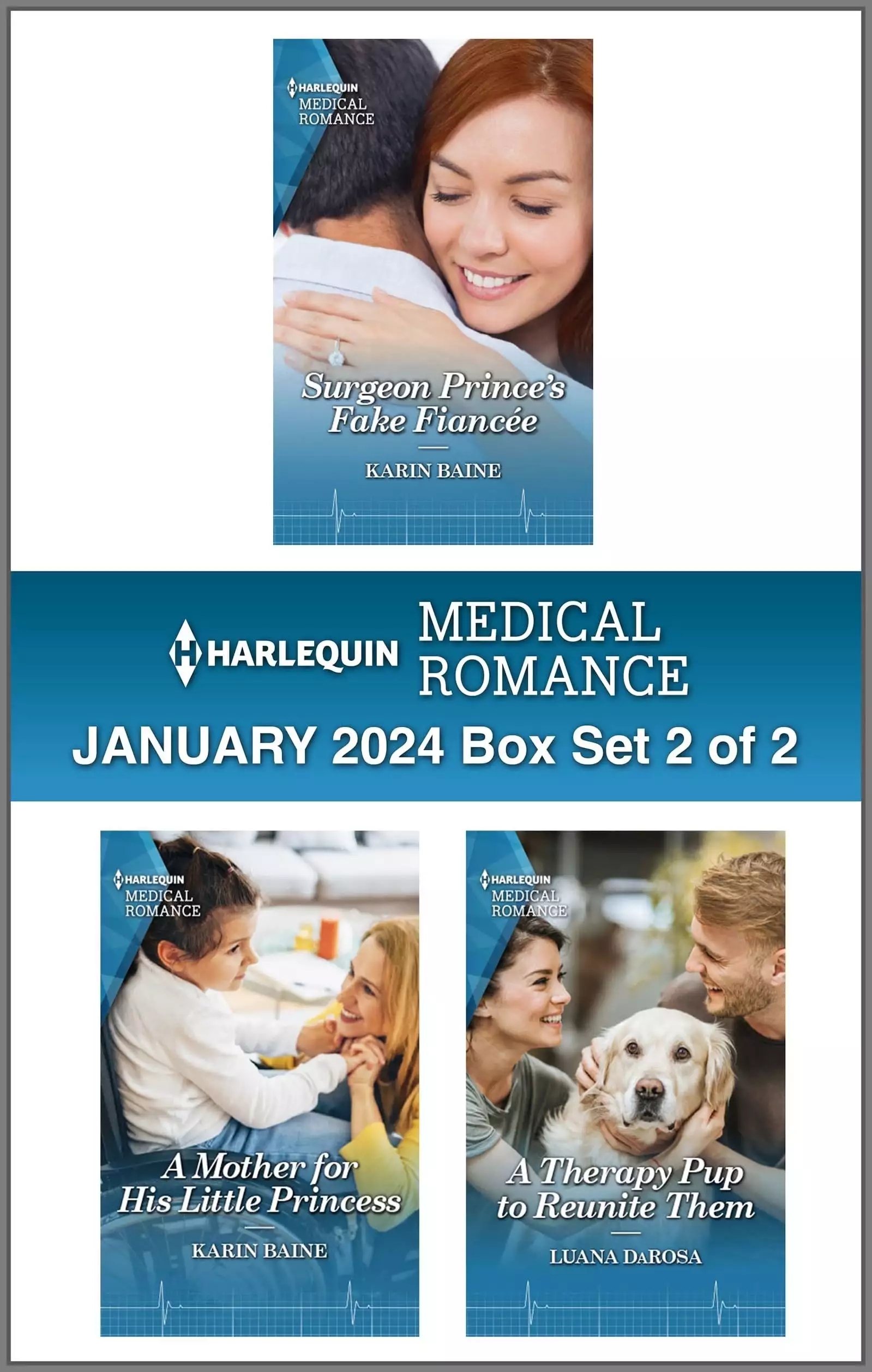 Harlequin Medical Romance January 2024 - Box Set 2 of 2