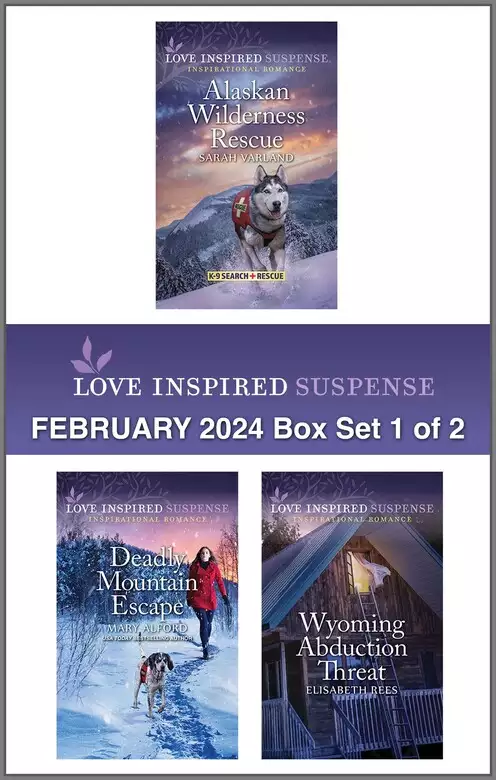 Love Inspired Suspense February 2024 - Box Set 1 of 2