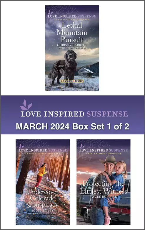 Love Inspired Suspense March 2024 - Box Set 1 of 2