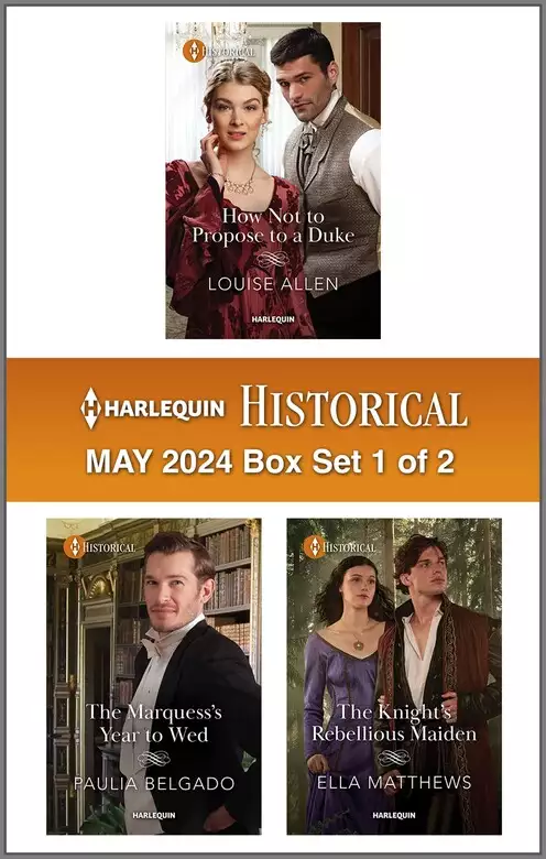 Harlequin Historical May 2024 - Box Set 1 of 2