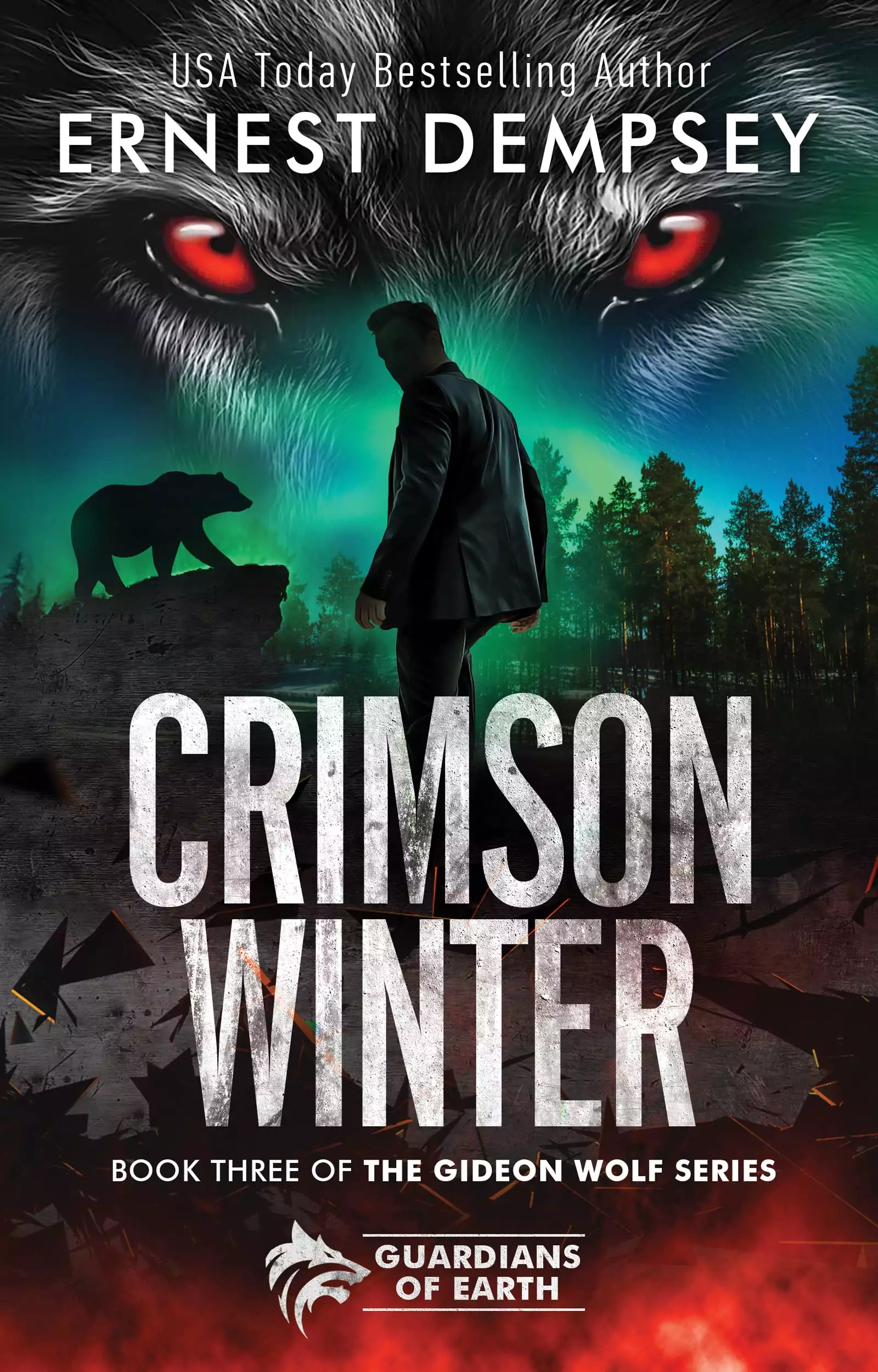 Crimson Winter: A Gideon Wolf Paranormal Urban Fantasy Story