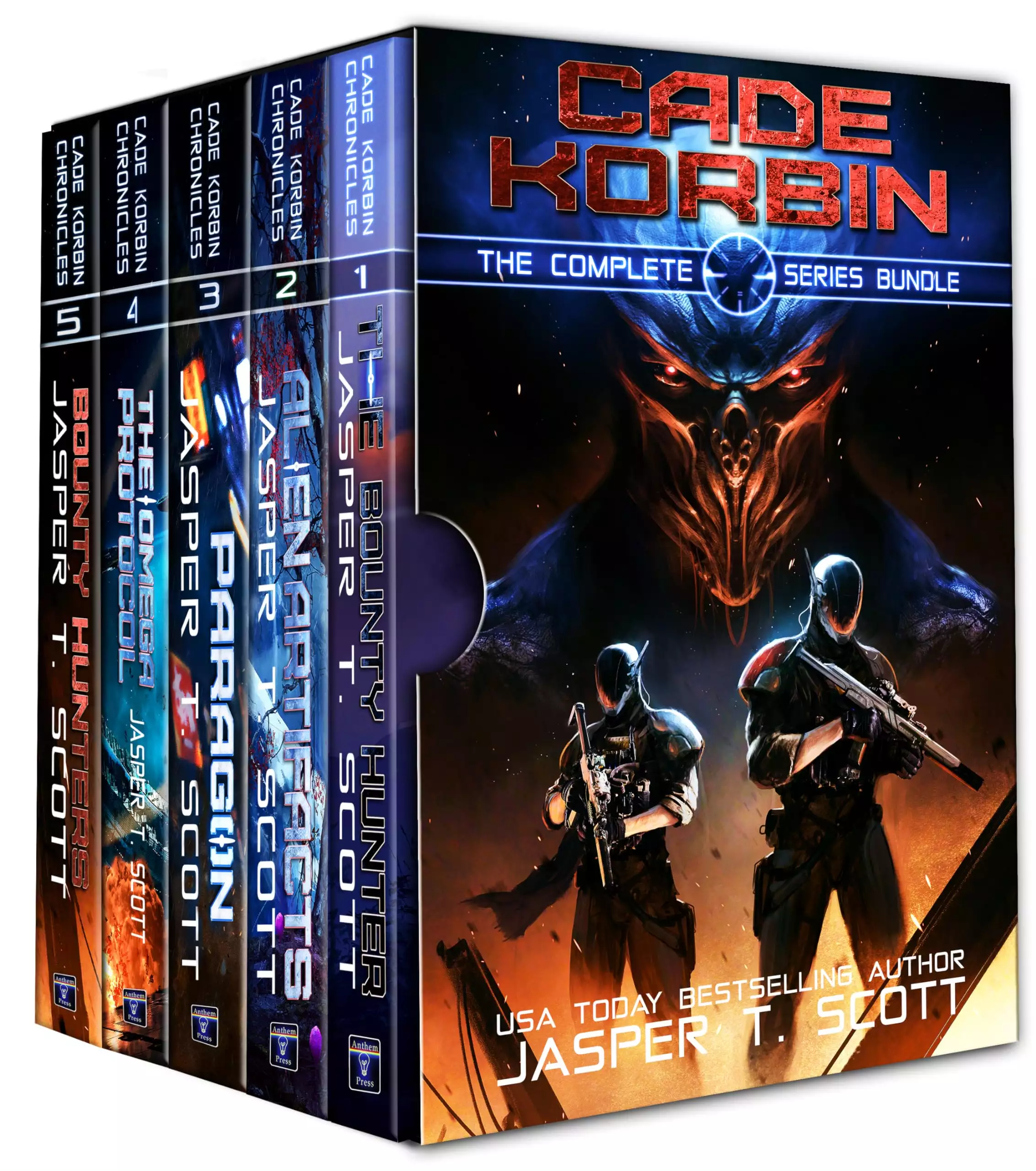 Cade Korbin: The Complete Series (Books 1-5) (Jasper Scott Box Sets)
