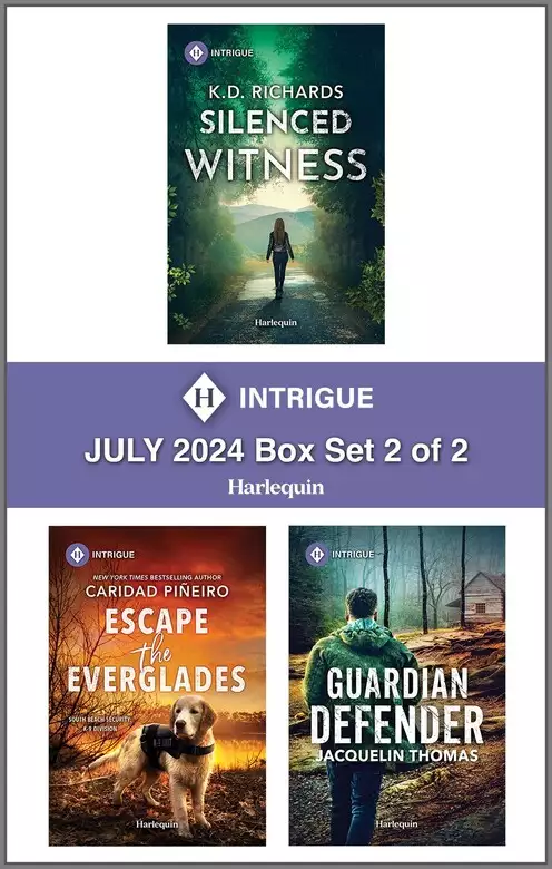 Harlequin Intrigue July 2024 - Box Set 2 of 2