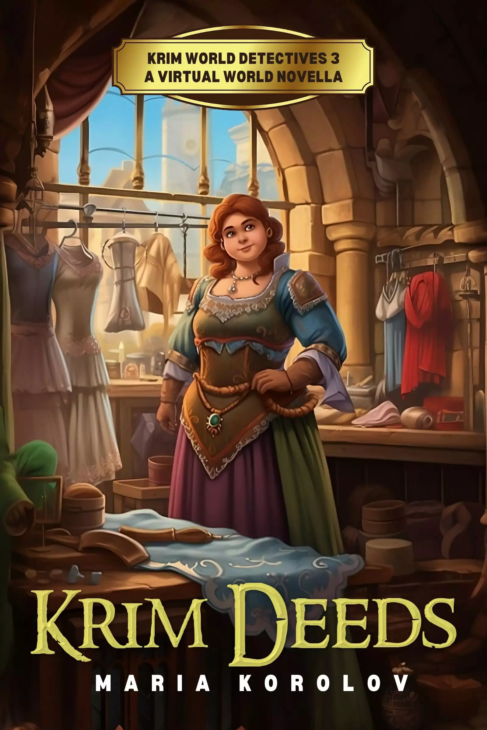 Krim Deeds: A Krim Virtual World Novella: Krim World Detectives Book 3