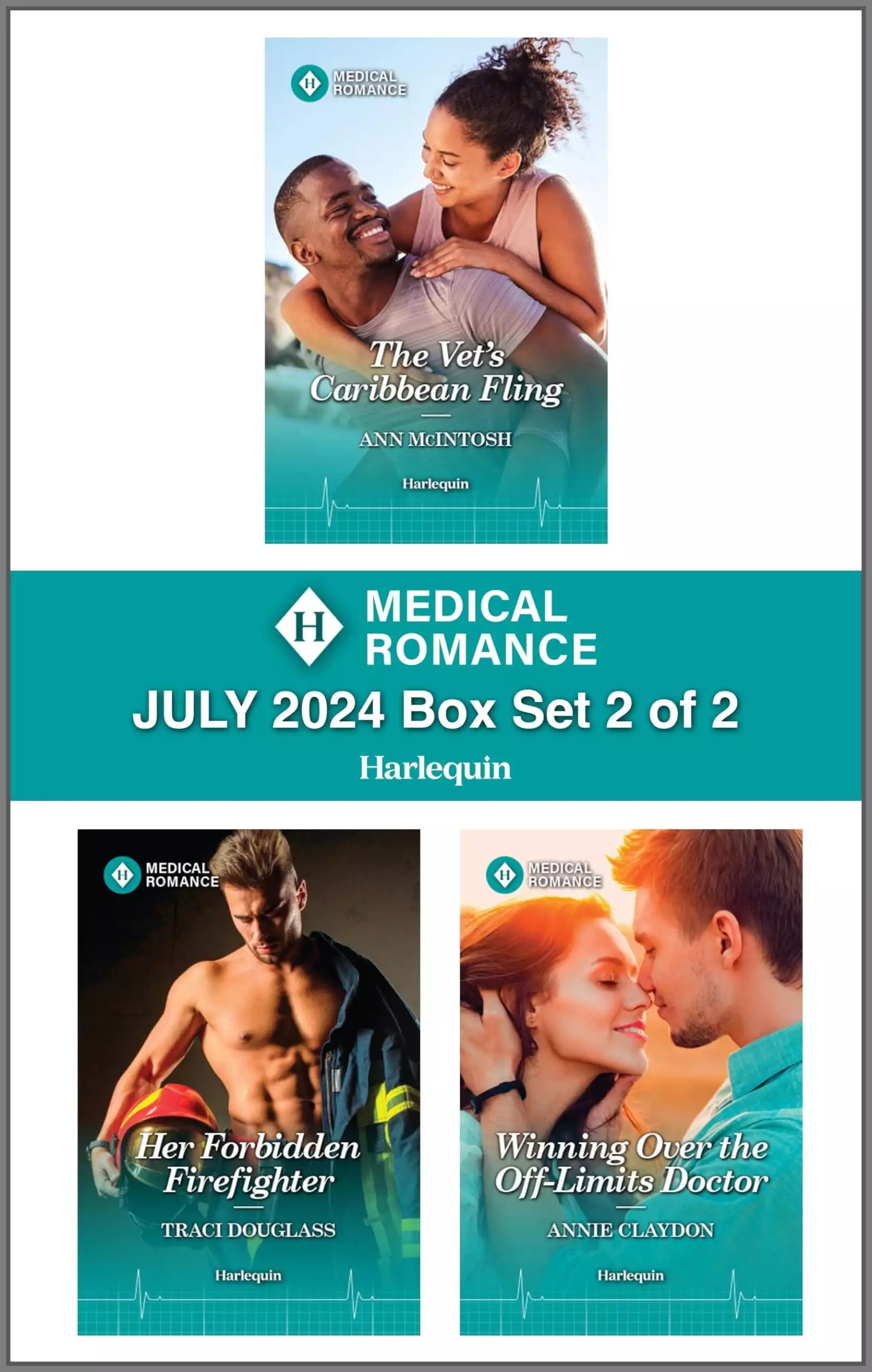 Harlequin Medical Romance July 2024 - Box Set 2 of 2