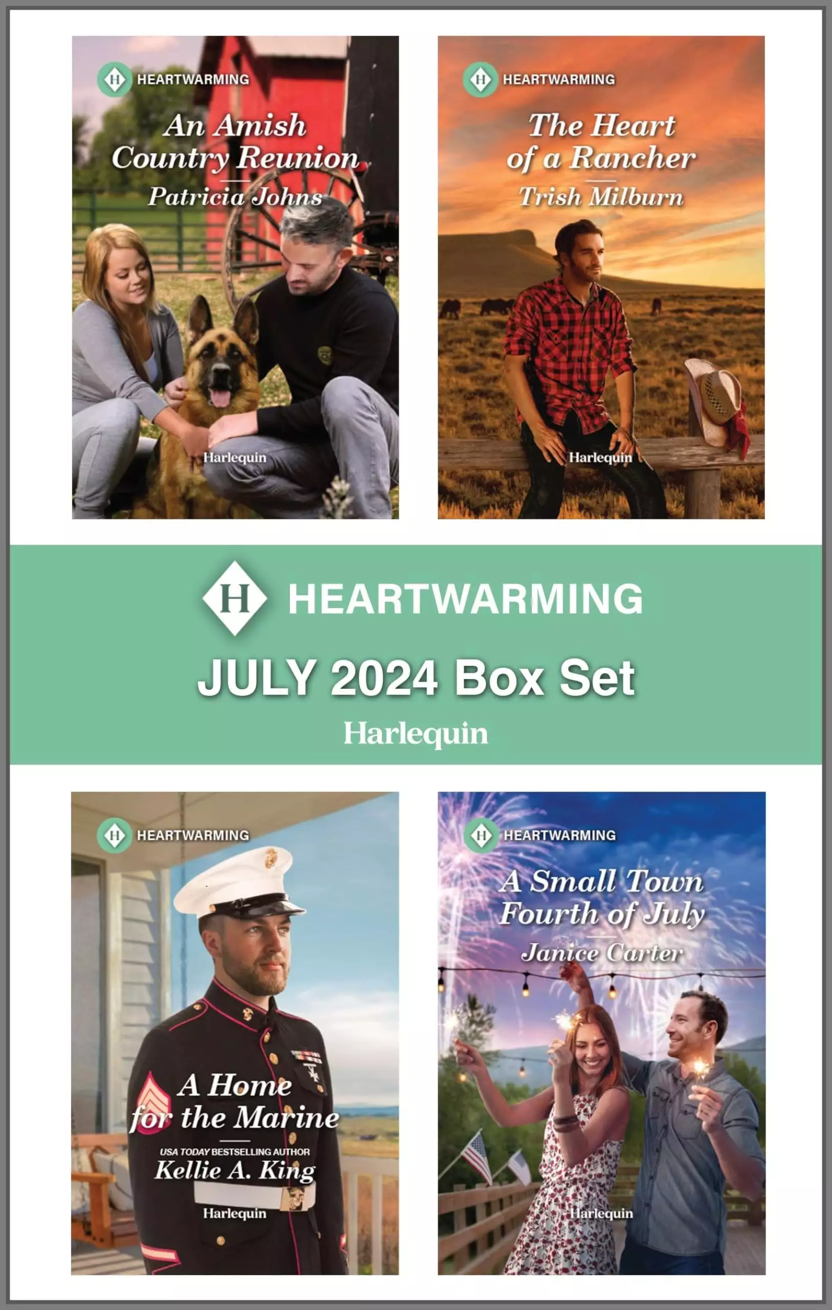 Harlequin Heartwarming July 2024 Box Set