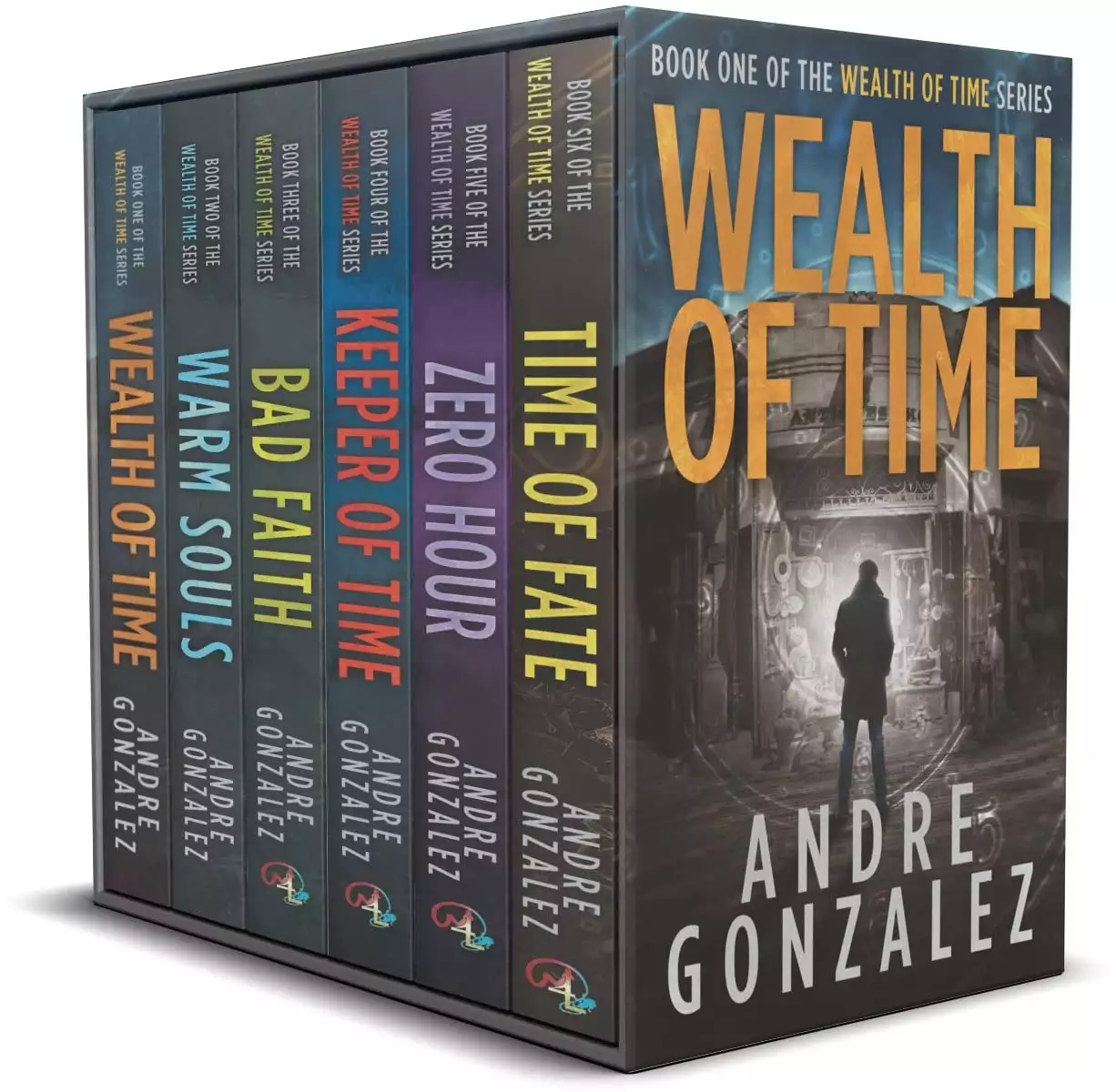 Wealth of Time (The Complete Series) Books 1-6: A Time Travel Thriller