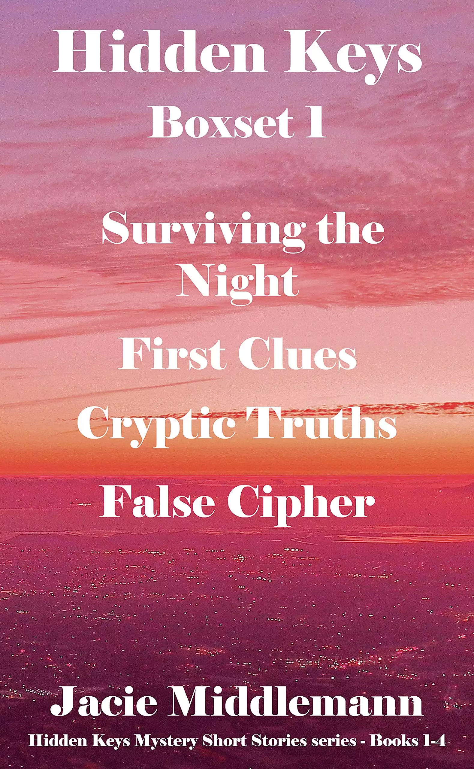 Hidden Keys Mystery Series Box Set 1: Surviving the Night, First Clues, Cryptic Truths, and False Cipher. Books 1 to 4.