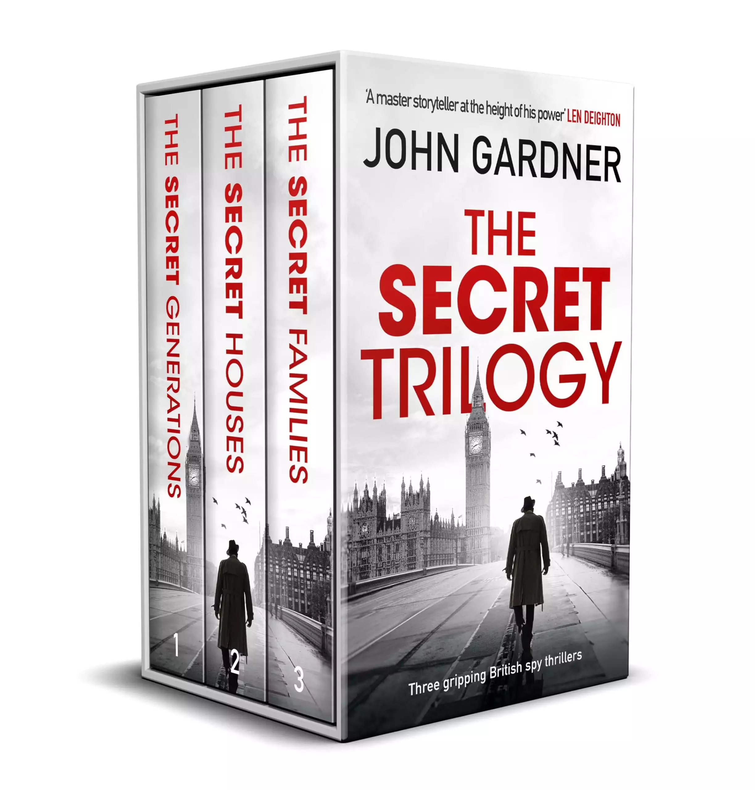 THE SECRET TRILOGY three gripping British spy thrillers