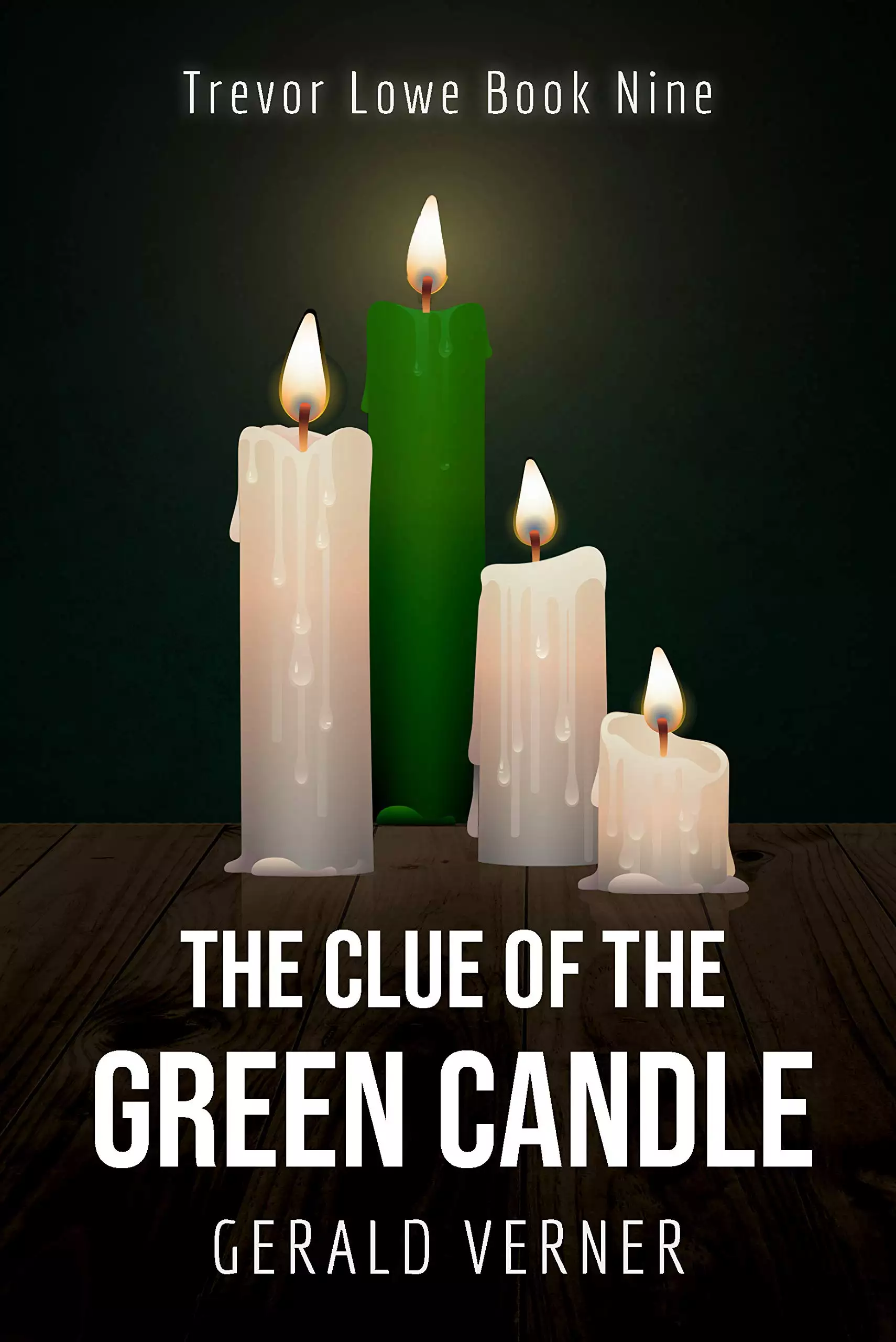 THE CLUE OF THE GREEN CANDLE a gripping British murder mystery novel