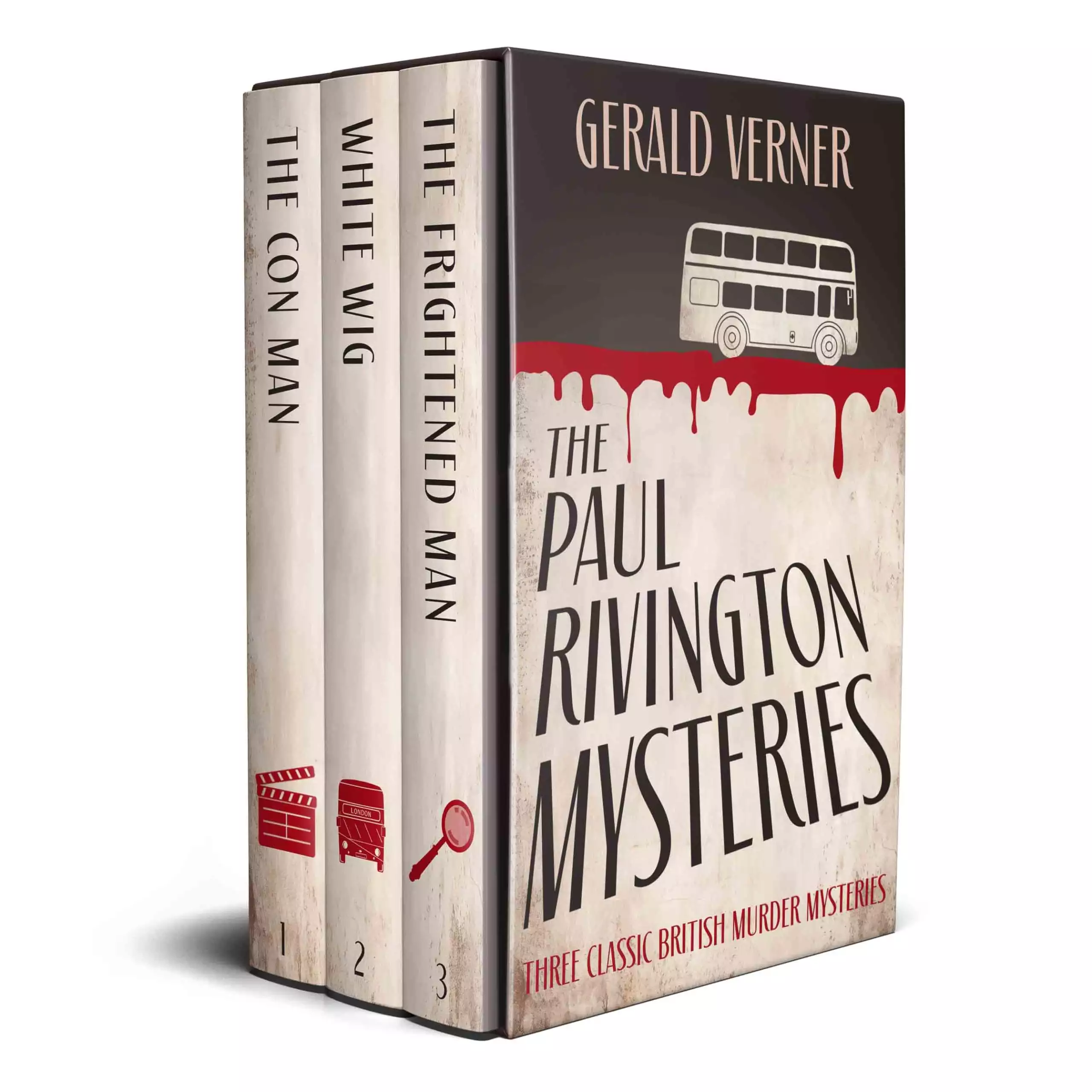 THE PAUL RIVINGTON MYSTERIES three classic British murder mysteries