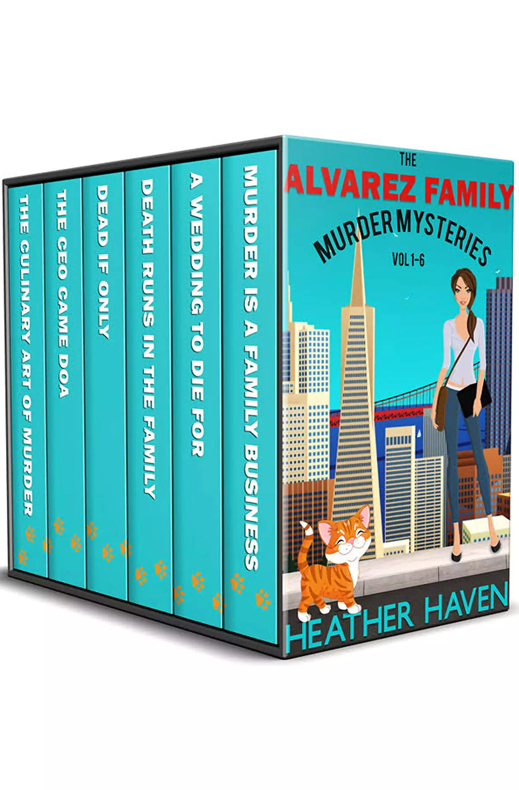 The Alvarez Family Murder Mysteries: Vol 1-6